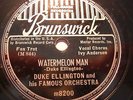 Duke Ellington and his Famous Orchestra Brunswick m8200