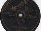 Victor Monarch Record 1298 Collins & Nastus - WHOA BILL  March 1902