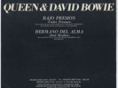 QUEEN & DAVID BOWIE  Rare Mexico 7