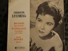 CHRISTA LUDWIG - Brahms & Schumann: Lieder Recital COLUMBIA Orig UK SAX b/s 1960