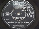BRENDA HOLLOWAY: TOGETHER 'TIL THE END OF TIME / SAD SONG: TAMLA MOTOWN TMG 581
