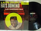 Rare Rock & Roll LP - Fats Domino - Lets Play - Imperial # 9065 - Mint-
