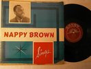 NAPPY BROWN Sings LP Original 1957 savoy MG 14002 DG very rare MICROGROOVE EX/VG