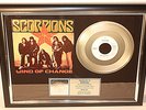 Scorpions, Wind Of Change, mit Cover, Single Platin Record, Schallplatte, Award