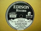 EDISON 52640 BA ROLFE & HIS LUCKY STRIKE ORCH. Liza/Do What You Do E+
