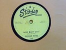 George Jones: Why Baby Why / Seasons of My Heart (Starday 202)