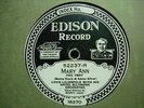 EDISON 52237 LOUIS LILIENFIELD O. Mary Ann/MCALPINEERS One More Night E