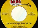 JIMMY BEAUMONT You Got Too Much Going For You NORTHERN SOUL 45 hear