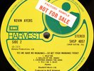 KEVIN AYERS - Yes We Have No Mananas RARE FACTORY SAMPLE 1st UK PRESS LP