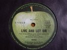 WINGS 'Live and let die' Australian Apple PROMO 45 Beatles
