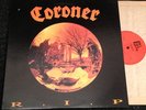 CORONER RIP Original Canadian COBRA LP TRASH METAL 87 CL 1031 EX+ canada R.I.P.