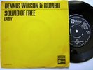 THE BEACH BOYS / DENNIS WILSON - SOUND OF FREE / LADY - RARE PS/45