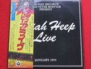 Uriah Heep?2LPs?URIAH HEEP LIVE?w/Obi?japan?EX?sample?