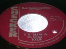 Blues 45 Tv Slim & His Guitar on Checker The Big Fight