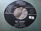 RARE Rockabilly Bopper 45  Dusty Owens - Hey Honey - Admiral