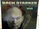 JANOS STARKER JOHANN SEBASTIAN BACH SUITES CELLO COMPLETE 3 LP, 180 G AUDIOPHILE