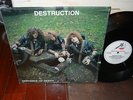 DESTRUCTION - SENTENCE OF DEATH Mini  LP ORIG  METAL BLADE 1985 Shrink  EXC