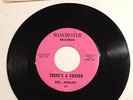 There's a Heaven - She Don't Cry - Del Ashley Manchester Records 45 Pink Label