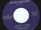 TOMMY SANDS - DOCTOR HEARTACHE / ON AND ON - CAPITOL 45RPM (1960)