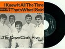 DAVE CLARK FIVE - I Knew it All the Time - FIRST DUTCH PS 