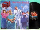 DEATH Spiritual Healing ORIGINAL 1st PRESS 1990 LP SIGNED BY CHUCK SCHULDINER 