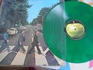 THE BEATLES Abbey Road Rare 1978 UK GREEN vinyl EX/MINT