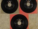 Three early  ELVIS PRESLEY RCA Victor 45s. 