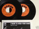 The BEATLES -2x Juke Box France - SO 10 099 - I want to hold your hand