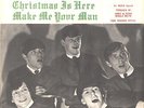 BASKERVILLE HOUNDS--PICTURE SLEEVE + 45--(CHRISTMAS IS HERE)--PS--PIC--SLV