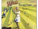 GENESIS - NURSERY CRYME SIGNED BY BAND (VINYL RECORD SLEEVE ONLY) 100% ORIGINAL