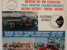 AMERICAN HOT ROD ASSOCIATION 1963 WINTER CHAMPIONSHIPS PHOENIX ARIZONA Dragsters
