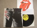 THE ROLLING STONES LP STICKY FINGERS EX-/EX+ ZIP SLEEVE WITH INSERT