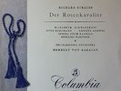 COLUMBIA 33CX 1492-95 BLUE/GOLD (SAX 2269-72) *KARAJAN* STRAUSS ROSENKAVALIER