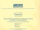 Archive Production - Gregorian Chant - The Mass - Deutschen Grammophon
