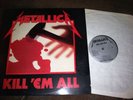 Metallica Lp Kill Em All Record Megaforce Vg++  Heavy Metal