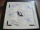 Genesis - The Lamb Lies down on Broadway LP Inner Sleeve  signed by the band