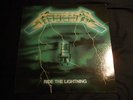 Metallica Ride the lightning LP Green cover red vinyl