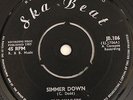 BOB MARLEY & THE WAILERS I DON'T NEED YOUR LOVE / SIMMER DOWN RARE COXSONE SKA