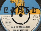 UPSETTERS FOR A FEW DOLLARS MORE MONTY MORRIS CAN'T GET NO PEACE CAMEL SKIN HEAR