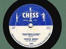 CHUCK BERRY ON CHESS 78 1604 - ROYAL BLUE / WHITE LABEL