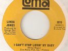 LINDA JONES - I CANT STOP LOVING MY BABY / HYPNOTIZED - LOMA  NORTHERN SOUL 45
