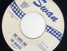 The Beatles SWAN 4152 Blue print (( ? )) She loves you / Philadelphia pressing