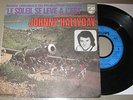 SP 45T (ex) BOF POCHETTE CANON (mint-) JOHNNY HALLYDAY le soleil se leve ....