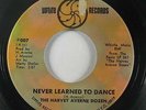 Northern Soul 45 HARVEY AVERNE DOZEN Never Learned To Dance on Uptite VG++
