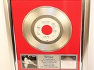 John Lennon, (Just Like) Starting Over, platin Schallplatte Record Award goldene