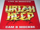 URIAH HEEP Live in Moscow VINYL LP Trevor Bolder Box Easy Livin Autograph SIGNED