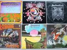 6 x HAWKWIND LP's with WARRIOR ON THE EDGE OF TIME, HALL OF THE MOUNTAIN GRILL