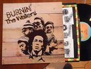 bob marley  THE WAILERS  BURNIN' excellent 1973 UK VINYL LP