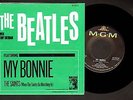 THE BEATLES 45 PS My Bonnie / The Saints NM on MGM 13213 TOP perfect sleeve