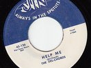 THE DEL CHORDS - HELP ME (JIN 126) NO BUBBLES GREAT